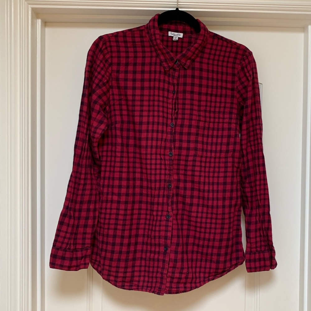 Splendid Button Front Shirt - Picture 4 of 4